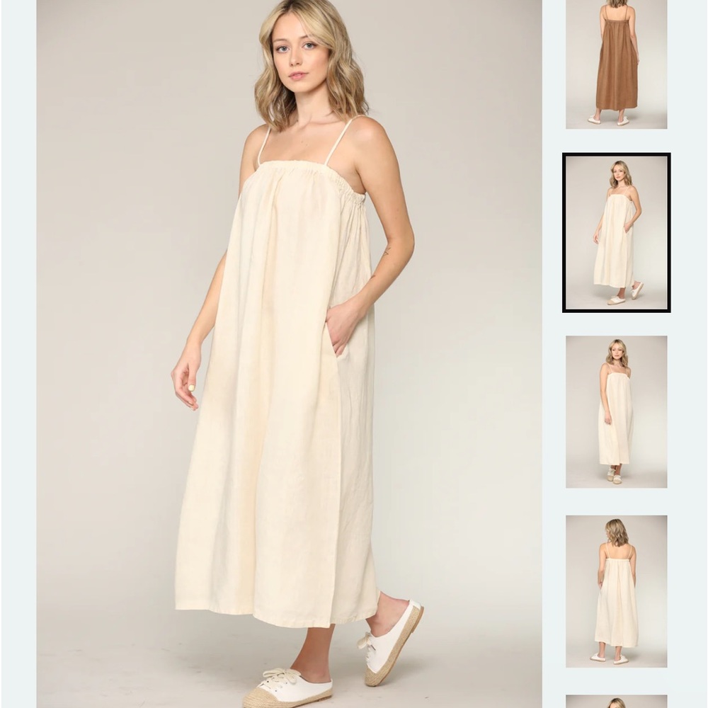 Filosophia Leah Dress Vanilla